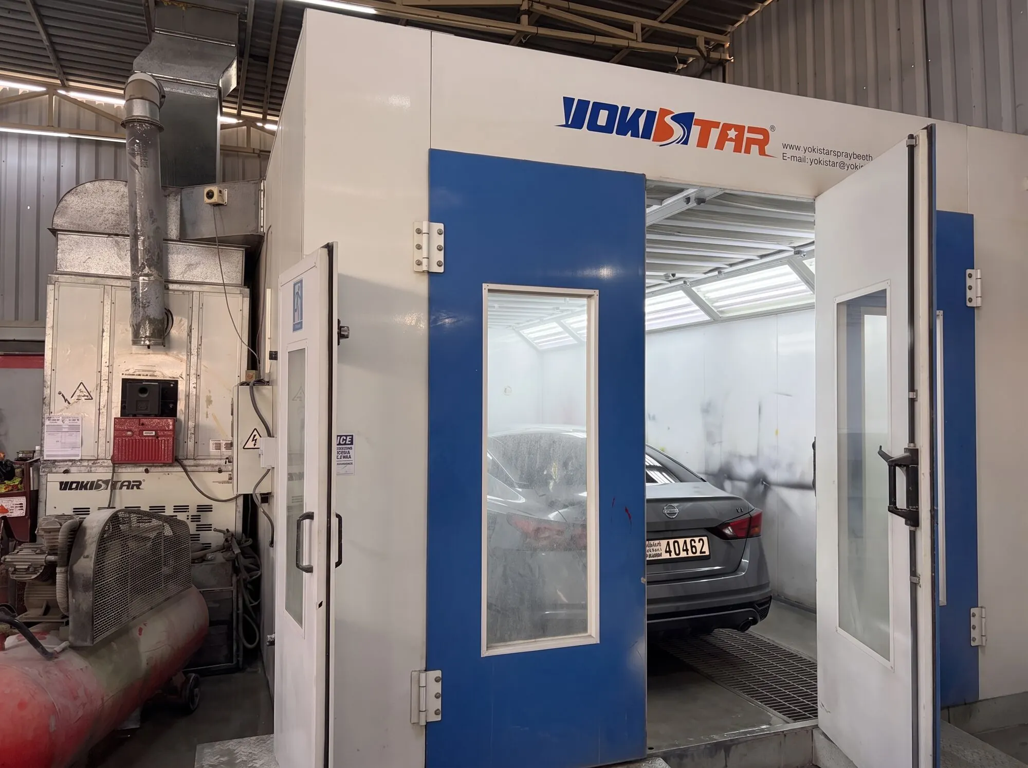Yokistar spray booth