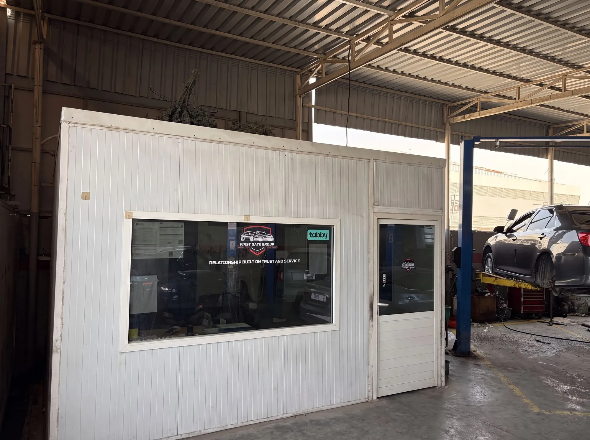 The front office