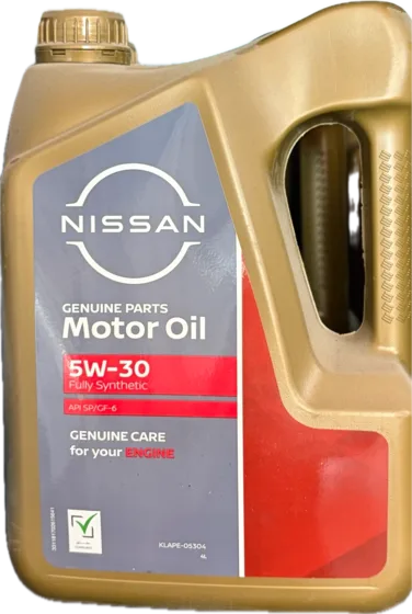Nissan Genuine Motor Oil 5W-30, fully synthetic
