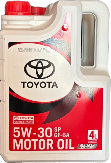 Toyota Genuine Motor Oil 5W-30 SP GF-6A